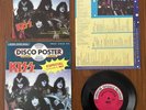 Kiss - Disco Poster [EP VINYL] Polygram Mexico 1984 VG+  VERY RARE