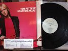 TOM PETTY DAMN THE TORPEDOES LP PROMO STAMP / TIME STICKER  EX VINYL