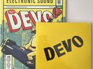 DEVO -Mechanical Man-YELLOW Vinyl Limited 7” EP + Electronic Sound Magazine-New
