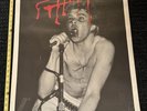 GERMS (MIA) Slash Magazine POSTER 23”x32” Rare Punk kbd black flag bags plugz