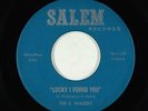 Crossover Soul 45 - V Wagers - Lucky I Found You - Salem - VG++