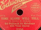 78rpm Winner 5356 Sid Phillips Melodians Al Bowlly Time Alone Will Tell 1931