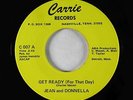Deep Funk/Crossover Soul 45 - Jean and Donnella - Get Ready - Carrie - VG++