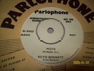 BOYD BENNETT Move / Click clack UK parlophone demo Rock n Roll w/Parl.sleeve