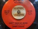 Larry Cooke Can’t Take No More / Rare Boogie Funk Modern Soul Hear / Rare Adwin