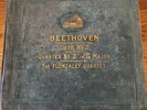BEETHOVEN OP.18 NO2 QUARTET NO 2 IN G. MAJOR FLONZALEY QUARTET 4X78 D.A.851-54