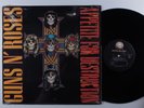 GUNS N' ROSES Appetite For Destruction GEFFEN LP VG+ 
