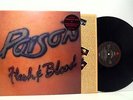 POISON flesh & blood (1st uk press) LP EX-/EX-, EST 2126, vinyl, album, & inner
