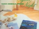 1986 Omega Tribe Crystal Night INSERT NEAR MINT Vap Vinyl LP