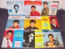 ELVIS PRESLEY Nine Original Mid/Late 1960s RCA 45's w/PICTURE SLEEVES NICE LOT