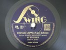 Stephane Grappelly Django Reinhardt Out of Nowhere French 78RPM Swing 199