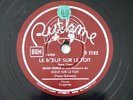 Jean Omer Le Boeuf sur le Toit Belgium Jazz 78RPM Rythme D 2182