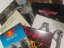 9  Aerosmith vinyl albums lot