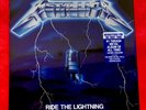 Metallica Ride The Lightning Reissue Remastered, Mint, Sealed