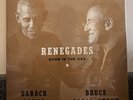 BARACK OBAMA & BRUCE SPRINGSTEEN - RENEGADES BORN IN USA LIMITED VINYL LP RECORD