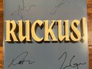 Movements Ruckus  SIGNED Vinyl - Limited Edition Blue & White Swirl Exclusive