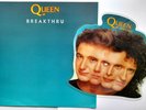 EX/EX Queen Breakthru Shaped Vinyl Picture Disc 1989