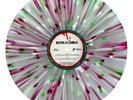 BOYS LIKE GIRLS S/T Ultra Clear Red Green White Splatter In Hand Vinyl LP