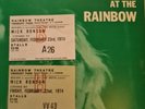 Mick Ronson Press Pack, Complete as new. Includes poster, flimsy record, tickets