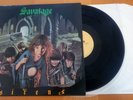 SAVATAGE - SIRENS ORIGINAL 1985 UK VINYL  MFN 48           EX/EX/EX