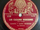 Juanita Y Maria Mendoza Los Casados Modernos Latin Azteca 5139 78 RPM HEAR READ