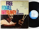 Art Blakey & Jazz Messengers - Free For All LP - Blue Note Mono RVG Ear NY USA