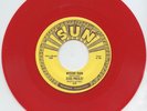 Rare Rockabilly 45 - Elvis Presley - Mystery Train - Reissue - Red Vinyl - Sun