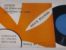 Christiane & Gérard Meunier RECITAL deux Pianos Milhaud Poulenc Voxigrave NM