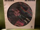 JIMI HENDRIX - The Interview - Picture Disc LP Vinyl Rare Cool  VG+
