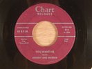 Johnny And Marsha  You Want Me/Be Mine  R&B  1956 Chart