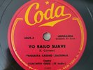 Panchito Cruz y Orq. Casino Nacional Yo Bailo Suave Coda 5048 Latin 78 RPM HEAR