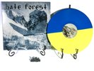 HATE FOREST Purity LP Blue / Yellow Half/Half Vinyl and Pin Blood Of Kingu