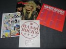 HANOI ROCKS Two Steps From The Move LP w. Lyric Inner + Booklet + 3D Poster