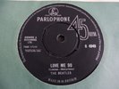 The Beatles - Love Me Do 1963 UK 45 PARLOPHONE BLACK LABELS