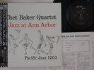LP CHET BAKER Jazz At Ann Arbor PJ1203 PACIFIC JAZZ JAPAN Vinyl OBI