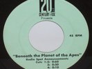BENEATH THE PLANET OF THE APES 1970 Radio Spot Announcement Advertising Record