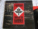 Schallplatte Manowar Sign of the Hammer LP Vinyl Rar TOP