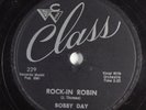 Rock & Roll 78 BOBBY DAY Rock-In Robin CLASS 229 HEAR 598