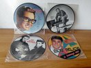 Oldies Rock'n'Roll 4 LP vinyl Picture Disks Buddy Holly, Jerry Lee Lewis ua.