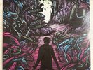 A DAY TO REMEMBER – HOMESICK - VINYL LP PURPLE PINK WHITE MARBLE - VG+ - A9