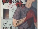 Comeback Kid Turn It Around Pink Vinyl Signed LP Hardcore Punk Autographed