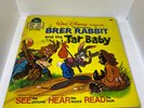 1977 Walt Disney Read Along Book & Record BRER RABBIT TAR BABY Song of the South