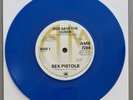 Sex Pistols ‎– God Save The Queen rare blue vinyl reissue 7