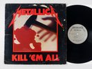 Metallica - Kill 'Em All LP  Megaforce MRI 069 - Original 1983 First Pressing