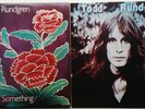 2 Todd Rundgren LPs   Something/Anything? Hermit of Mink Hollow   1st Press NM