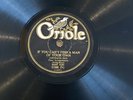 Daisy King - Bessie Brown 78 rpm ORIOLE 1188 IF YOU CAN'T FIND A MAN ON YOUR OWN