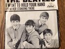 The Beatles Orig Capitol 45rpm- I Want To Hold Your Hand &Saw You Standing There