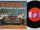 RIVIERAS Let's Have A Party / California Sun +2 RARE Sweden EP surf frat SWEDISH