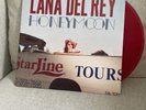 Lana Del Rey Honeymoon Red Vinyl (Rare Tour Ocean Ultraviolence)
