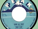 EDDIE CASH Doing All Right / Land of Promises 45rpm Peak 1958 rockabilly origina